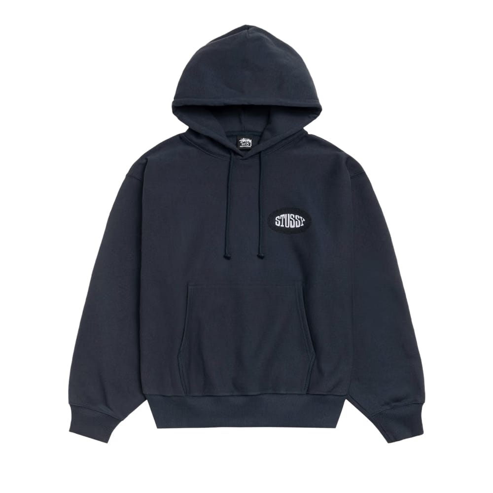 Stussy Tile Oval Hoodie Navy