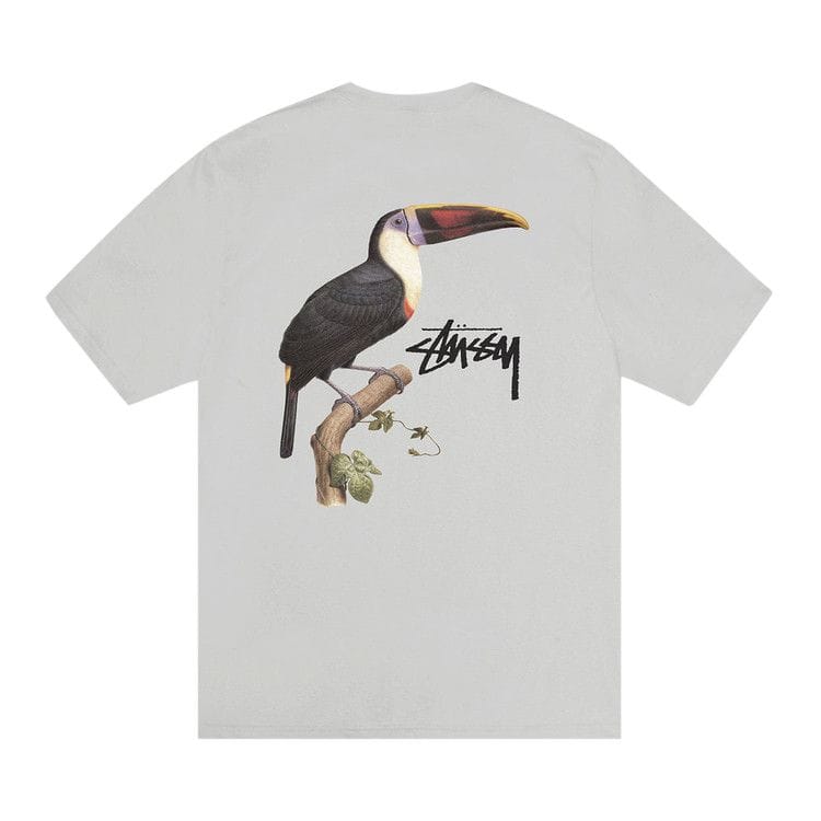Stussy Toucan T-Shirt Fog