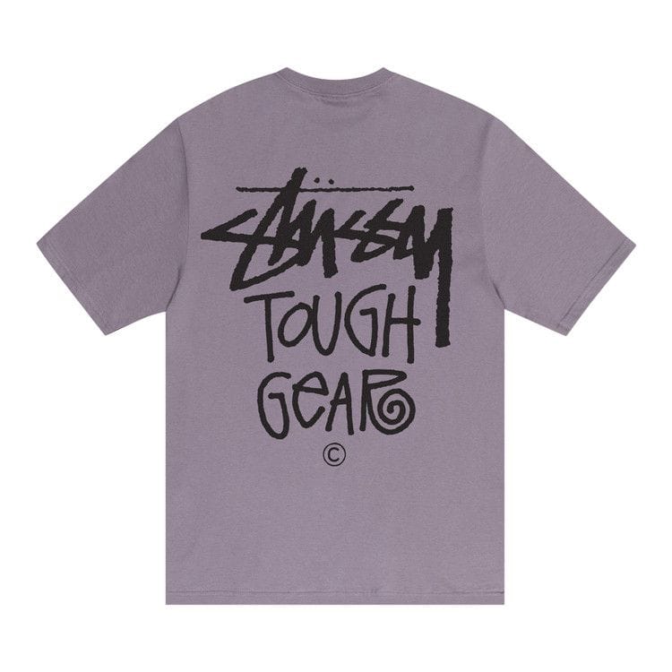 Stussy Tough Gear T-Shirt Mauve