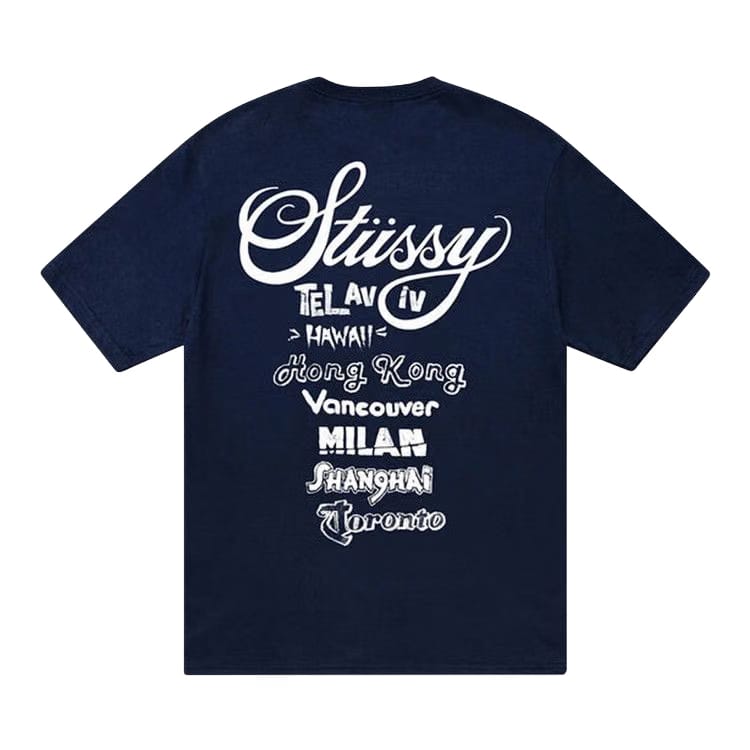 Stussy Tour T-Shirt Navy