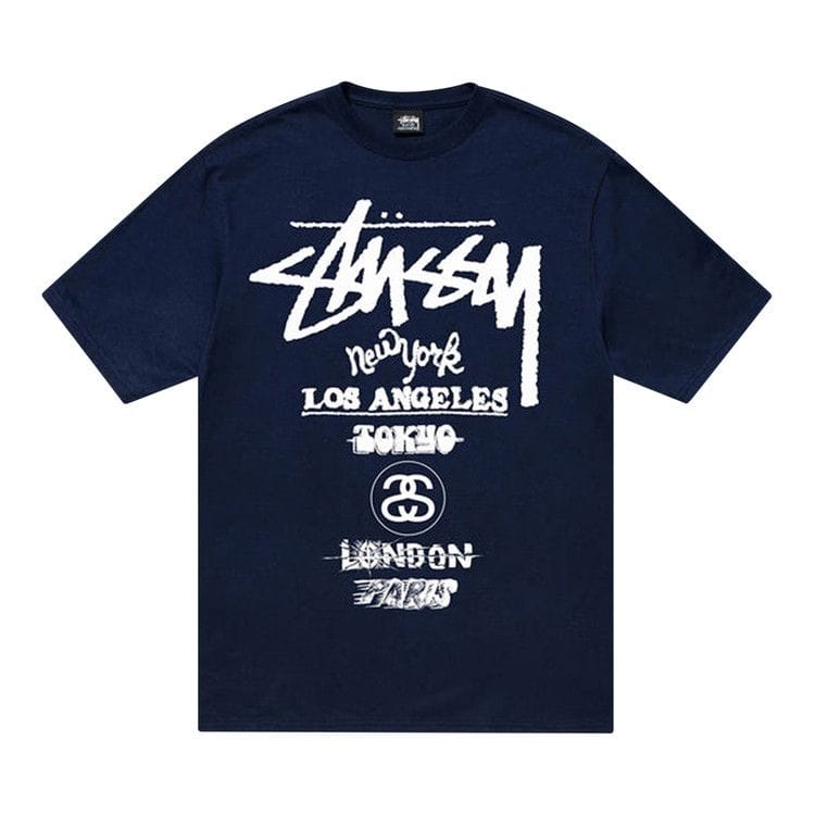 Stussy Tour T-Shirt Navy