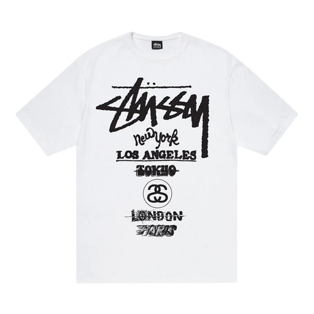 Stussy Tour T-Shirt White