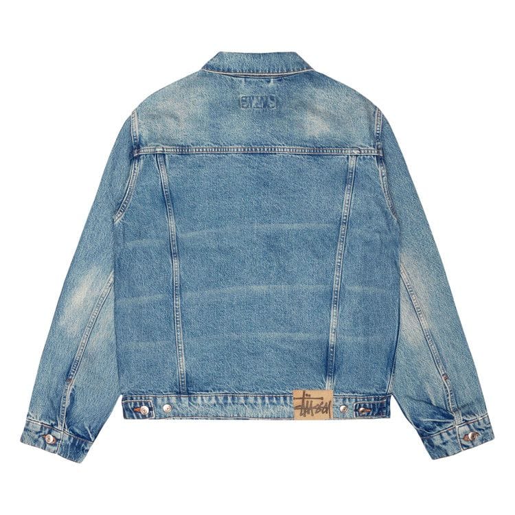 Stussy Trucker Jacket Denim Weekend Wash