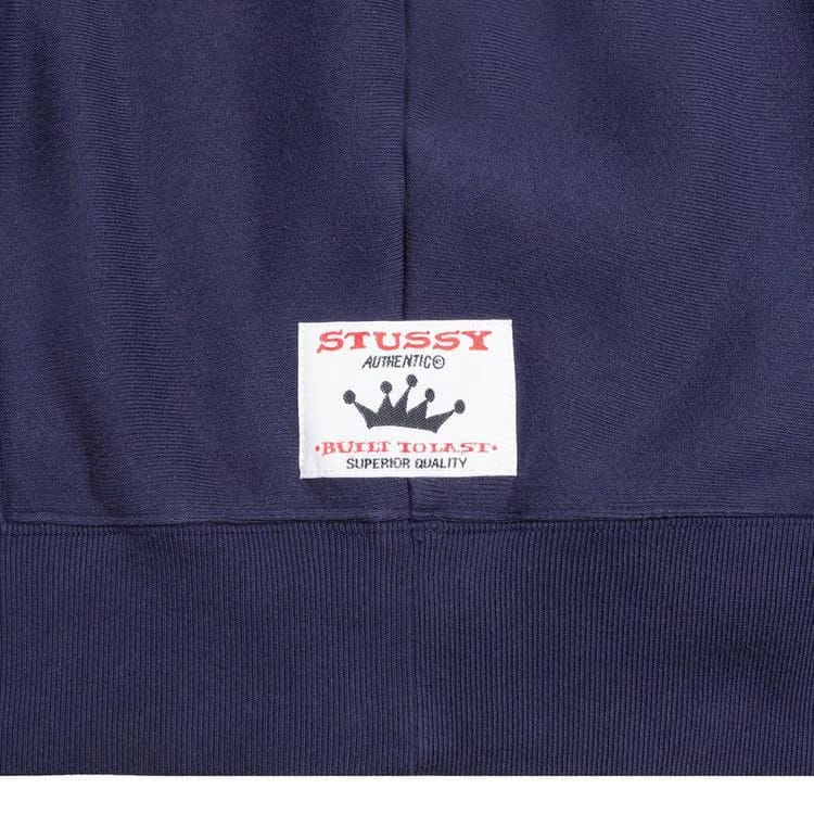 Stussy Two Tone Hoodie Faded Blue