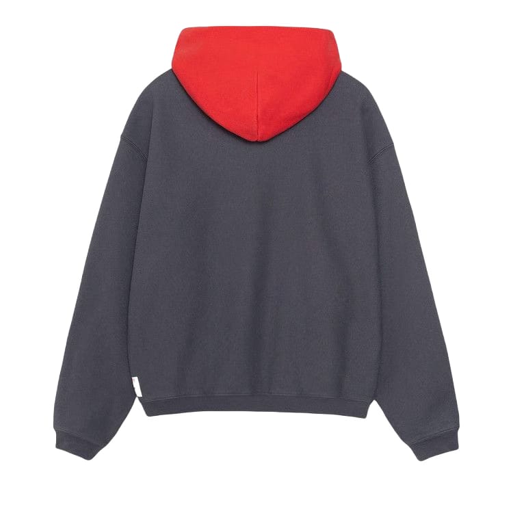 Stussy Two Tone Hoodie Faded Blue