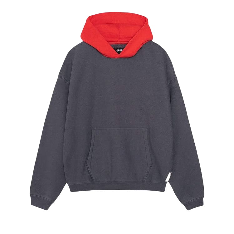 Stussy Two Tone Hoodie Faded Blue