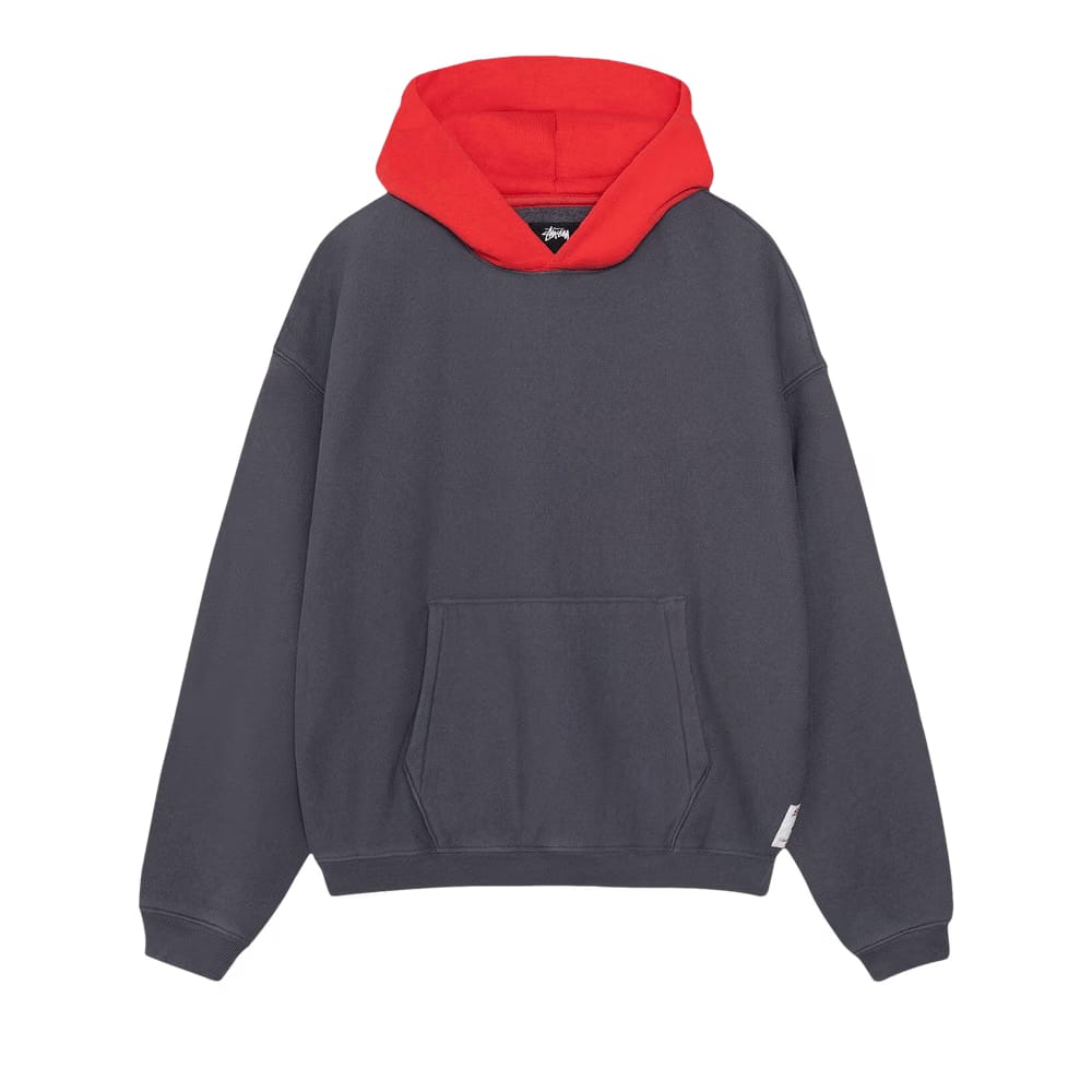 Stussy Two Tone Hoodie Faded Blue
