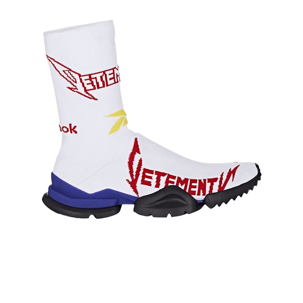 Vetements x Sock Pump High Top White Red