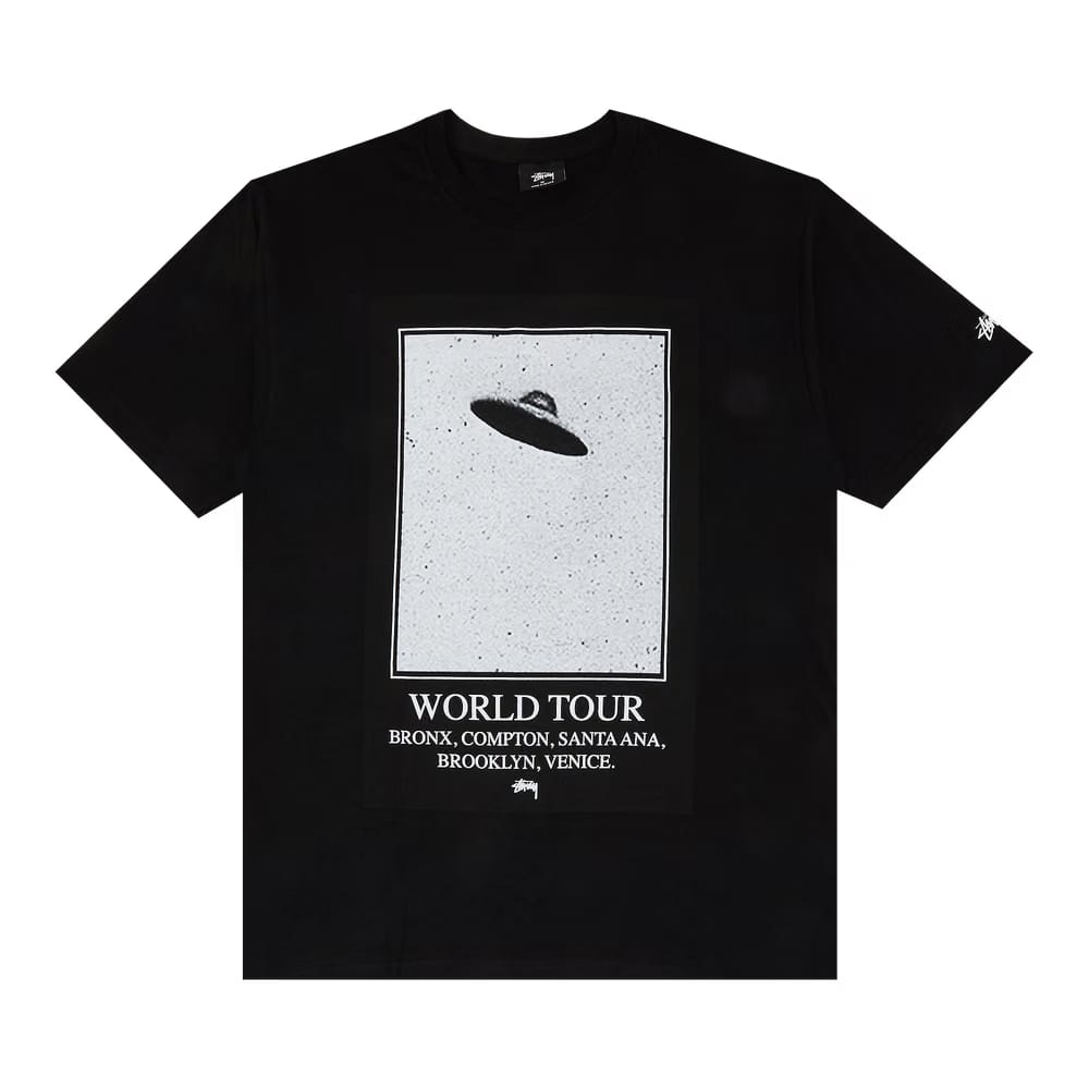 Stussy Unidentified WT T-Shirt Black