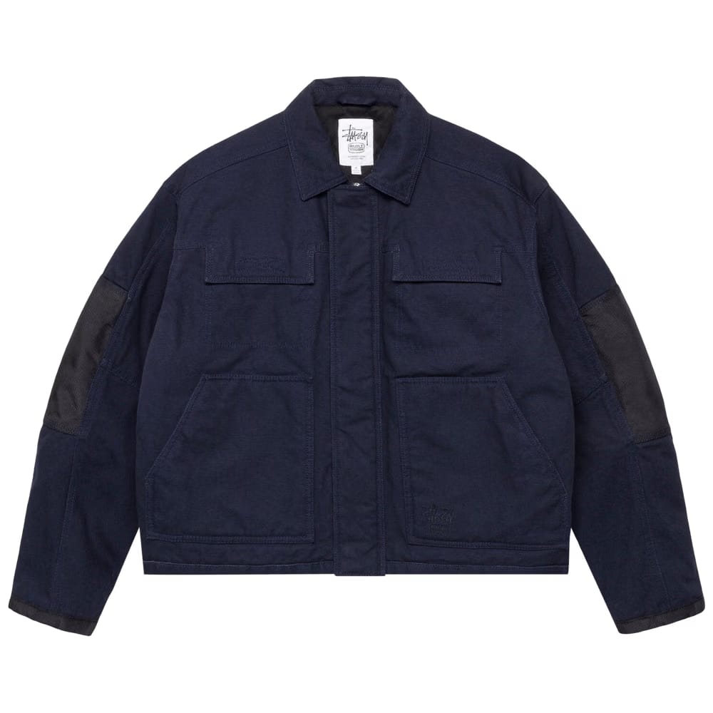 Stussy Utility Work Jacket Navy