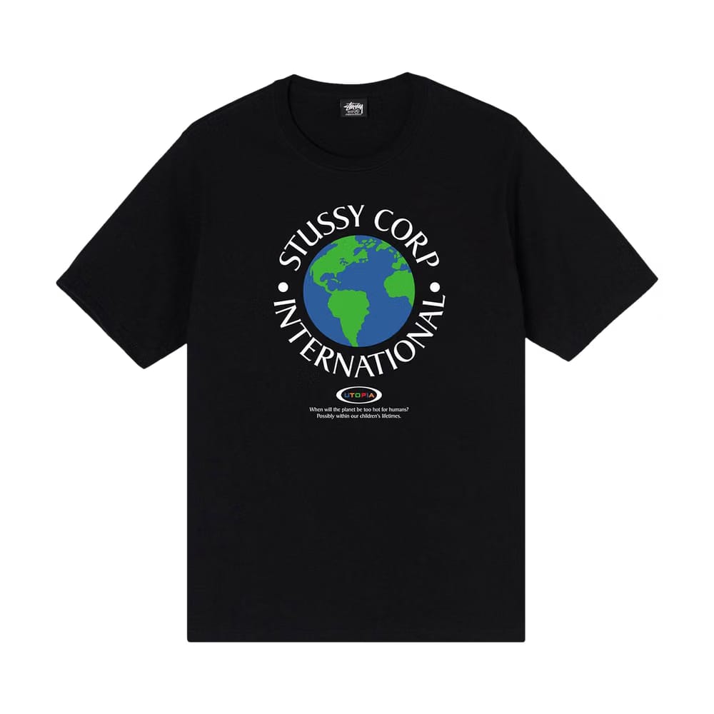 Stussy Utopia T-Shirt Black