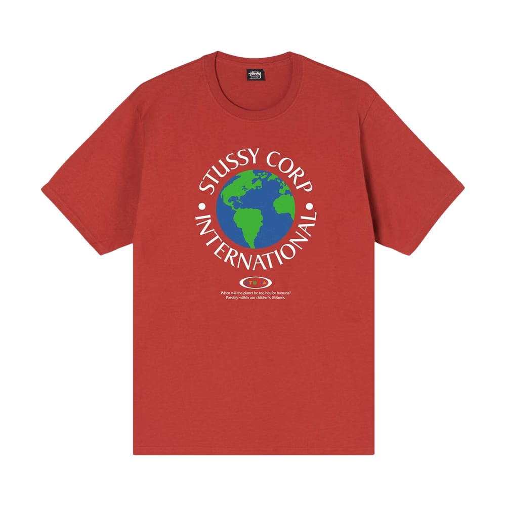 Stussy Utopia T-Shirt Brick