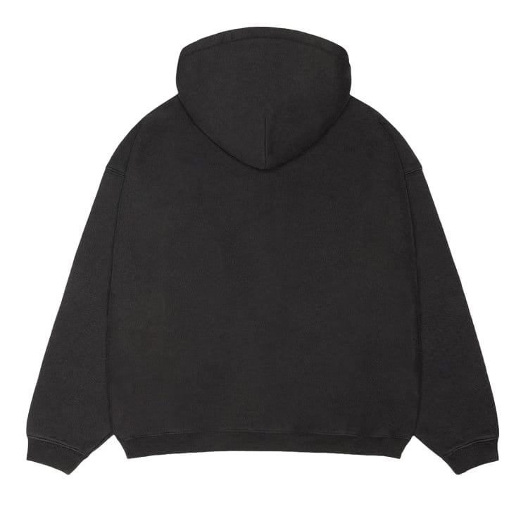 Stussy Varsity Zip Hoodie Washed Black