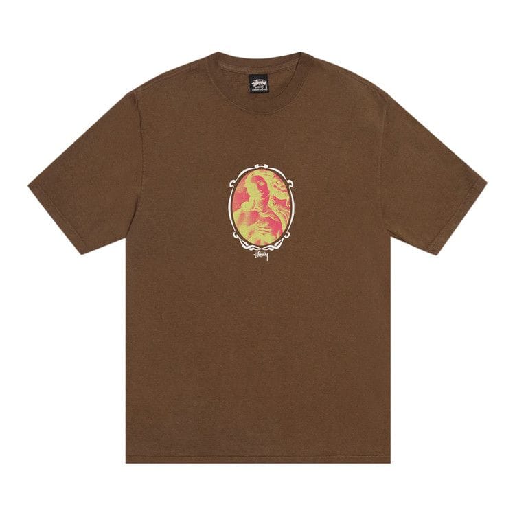 Stussy Venus Oval T-Shirt Brown