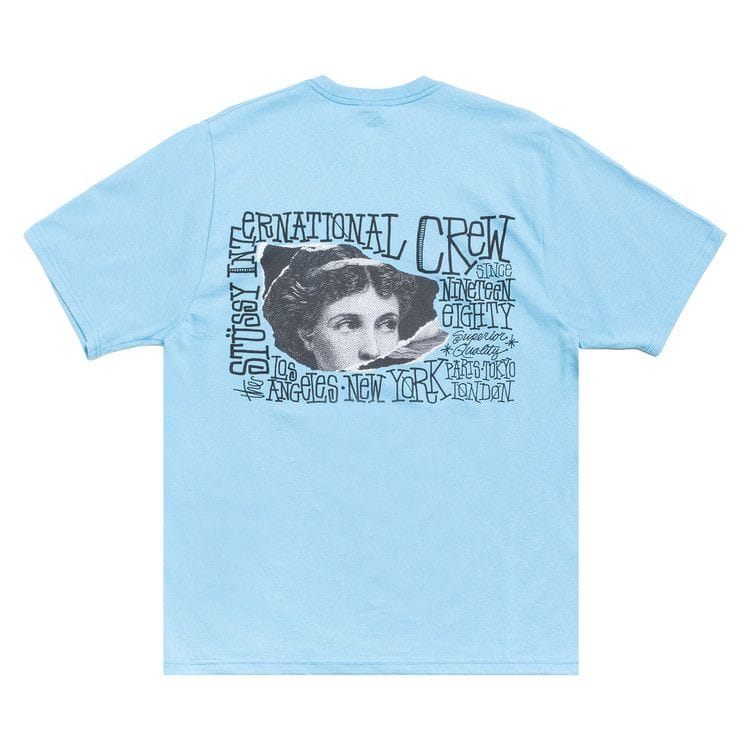 Stussy Victoria T-Shirt Sky Blue