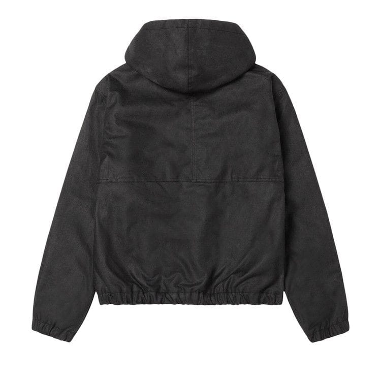 Stussy Waxed Cotton Work Jacket Black
