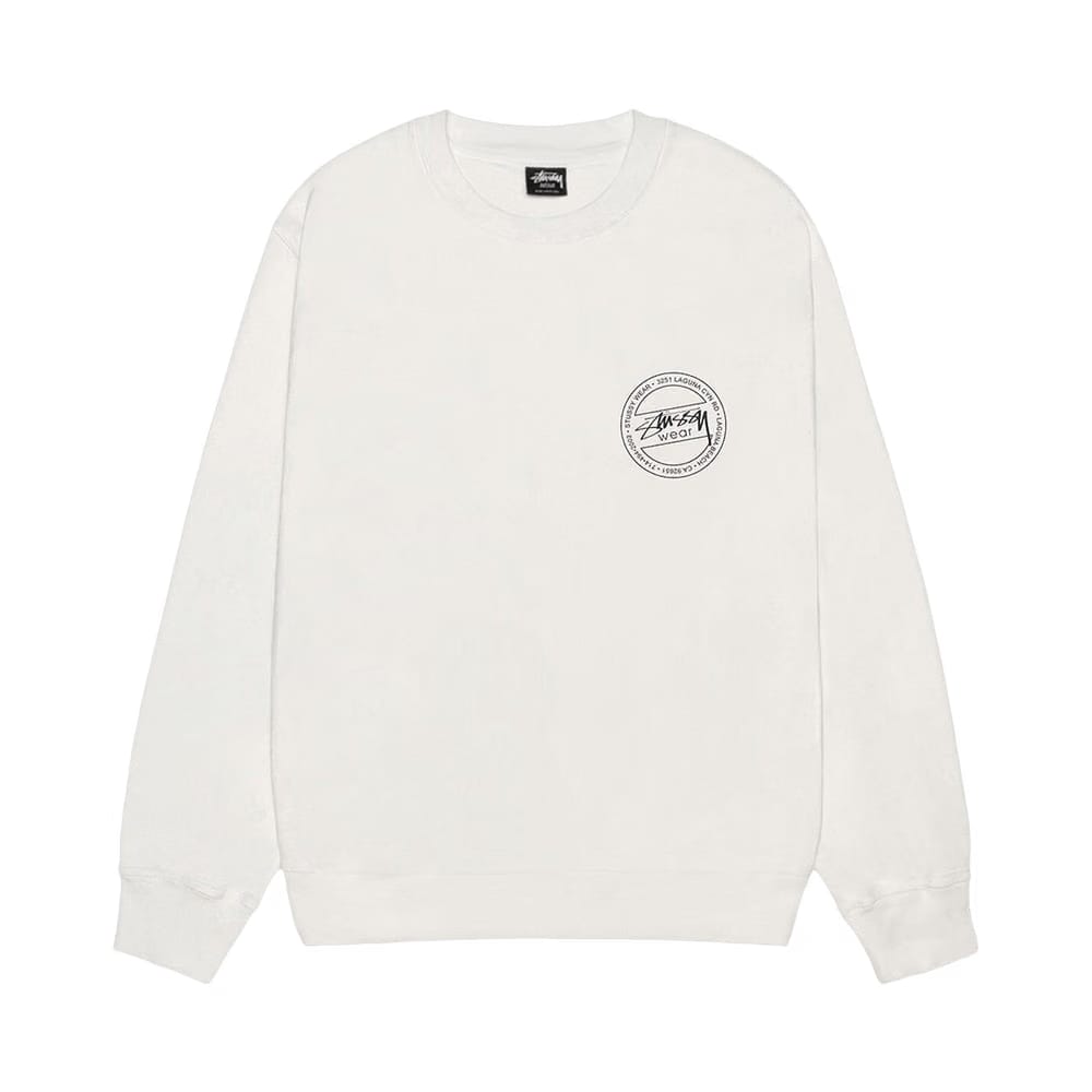 Stussy Wear Crew Pigment Dyed Natural