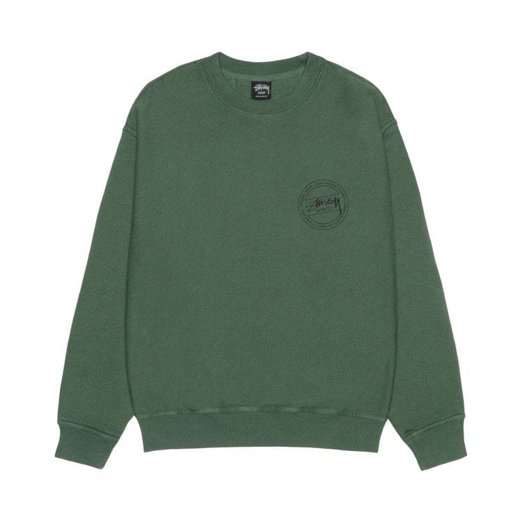 Stussy Wear Crew Pigment Dyed Pine