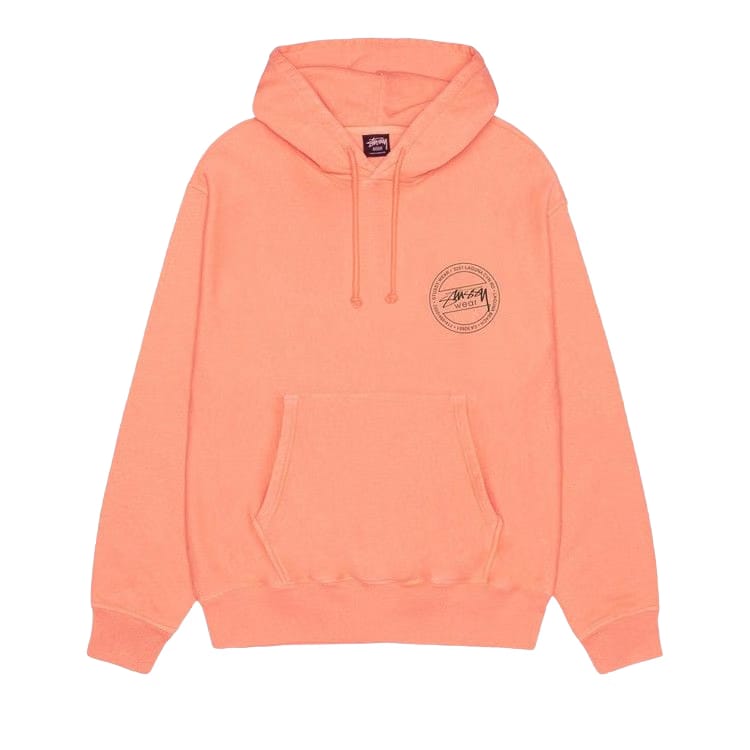 Stussy Wear Hoodie Pigment Dyed Sherbert