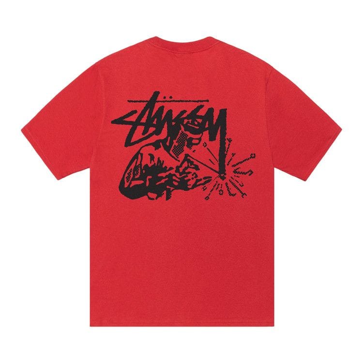 Stussy Welder T-Shirt Cayenne