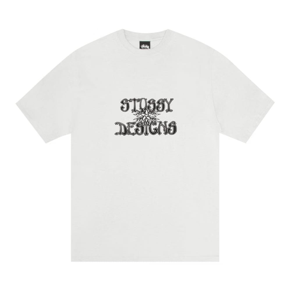 Stussy Wes Palms T-Shirt Pigment Dyed Natural