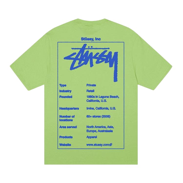 Stussy Wiki T-Shirt Tea