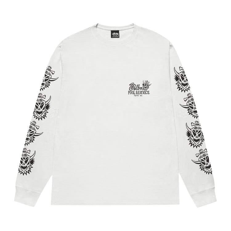 Stussy Witch Doctor Long-Sleeve T-Shirt Pigment Dyed Natural