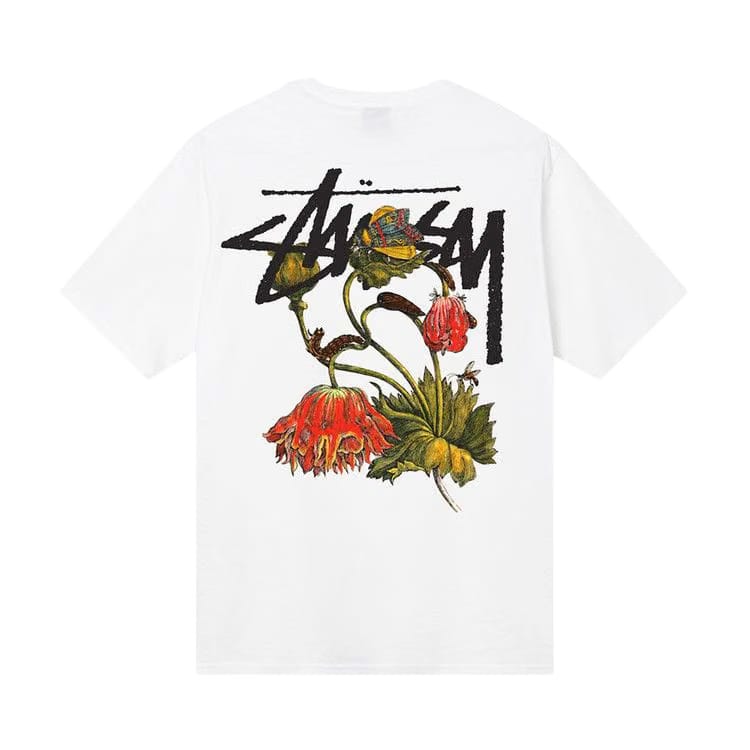 Stussy Withered Flower T-Shirt White
