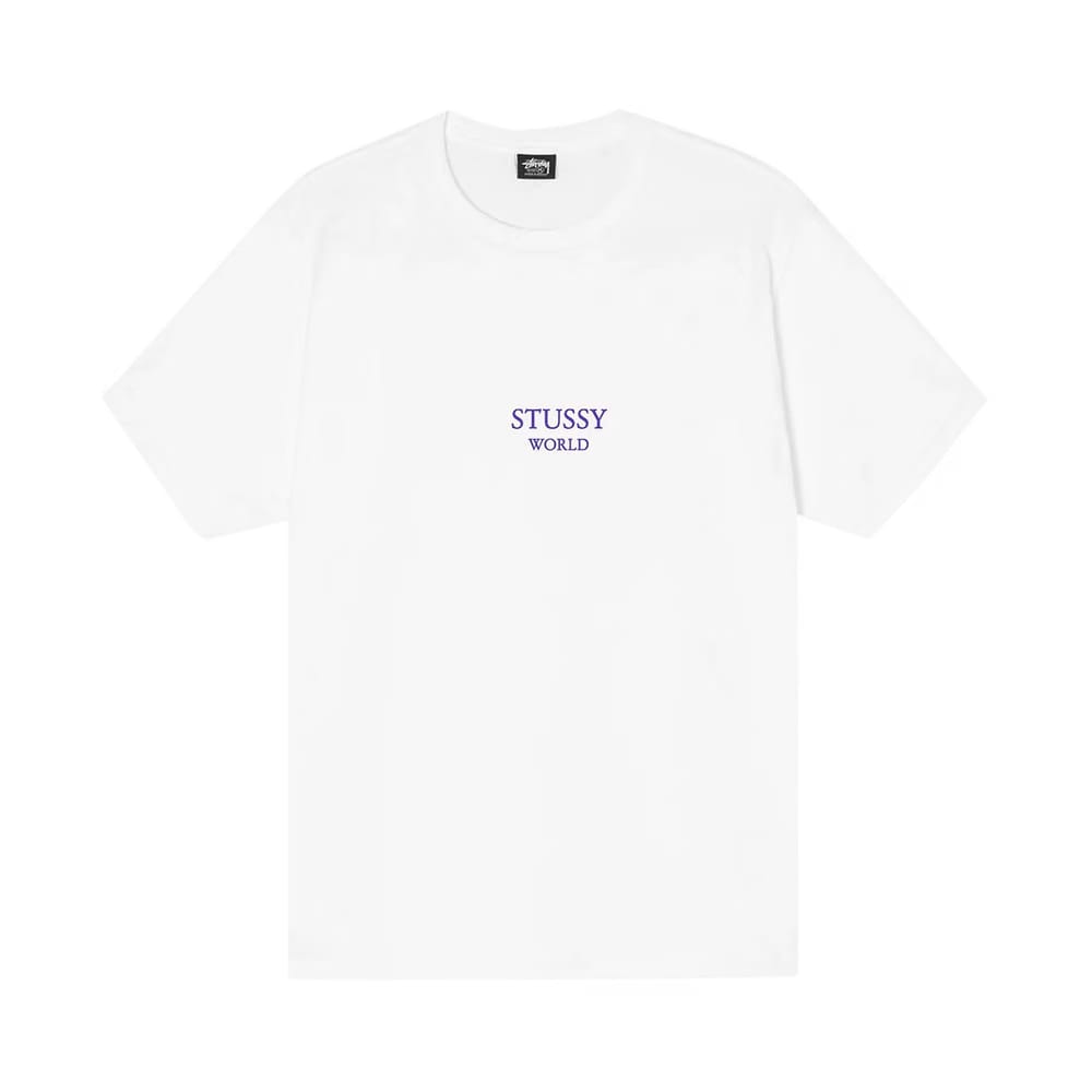 Stussy World T-Shirt White
