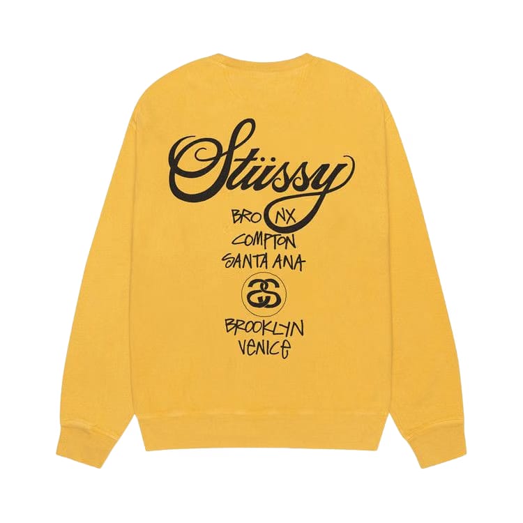 Stussy World Tour Crew Honey