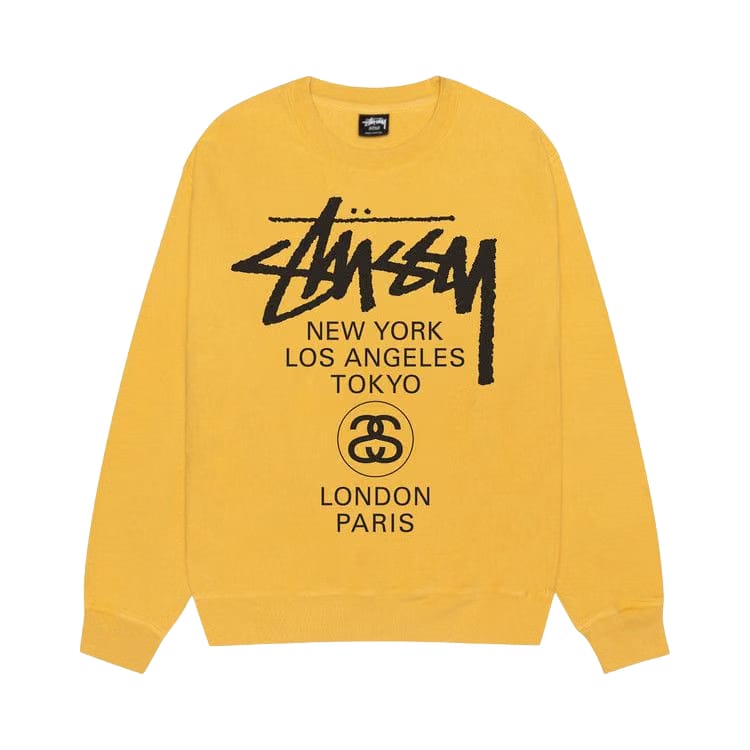 Stussy World Tour Crew Honey