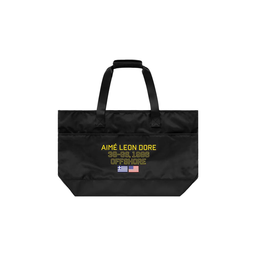 Aimé Leon Dore 38-GS Offshore Water-Resistant Tote Bag Black
