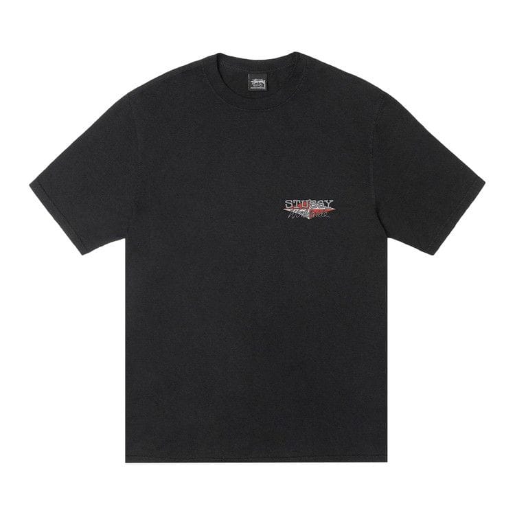 Stussy Worldwide Diamond T-Shirt Pigment Dyed Black