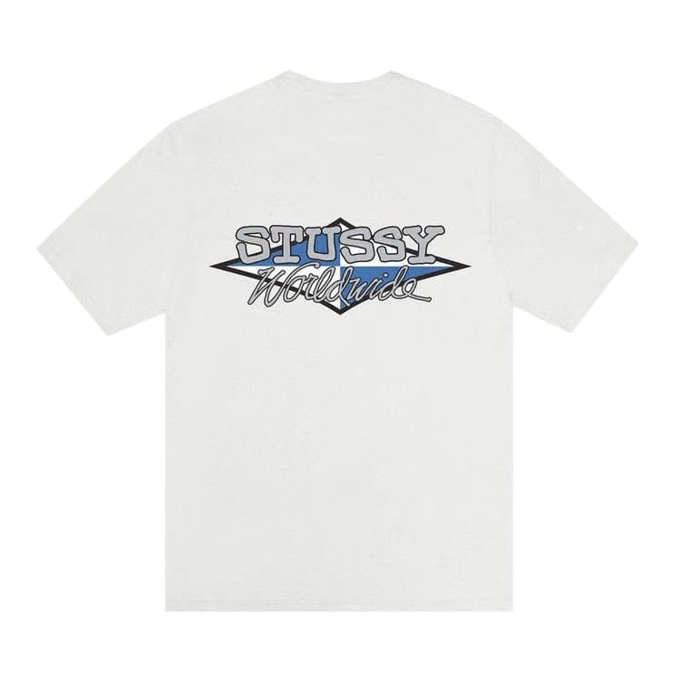 Stussy Worldwide Diamond T-Shirt Pigment Dyed Natural