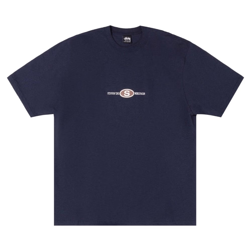 Stussy Worldwide Dot T-Shirt Navy