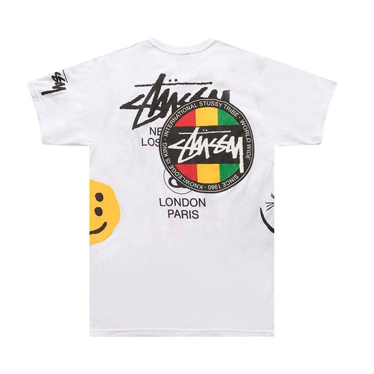 Stussy x Cactus Plant Flea Market USA 2019 T-Shirt White