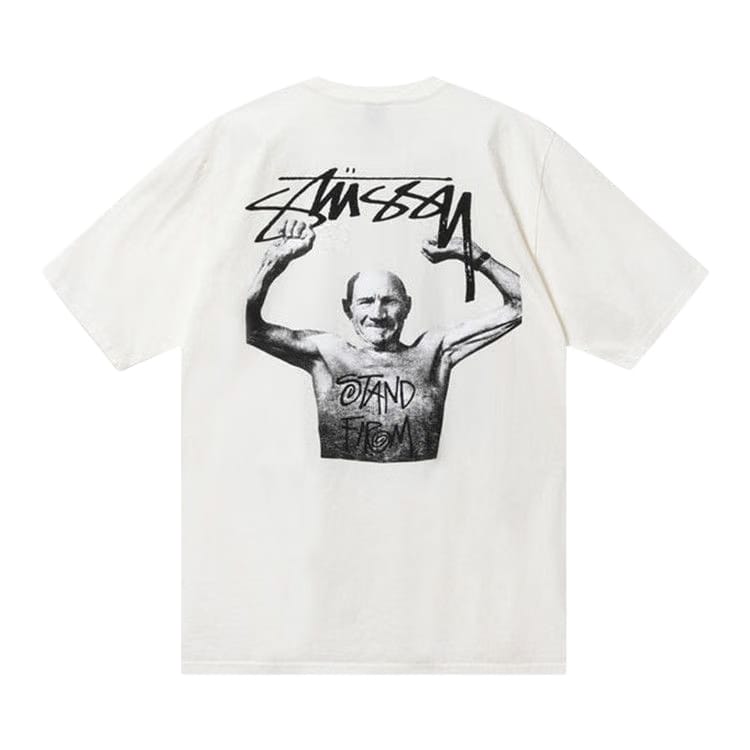 Stussy x Martine Rose Stand Firm Pigment Dyed T-Shirt White