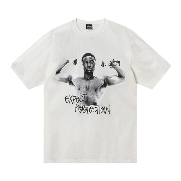 Stussy x Martine Rose Stand Firm Pigment Dyed T-Shirt White