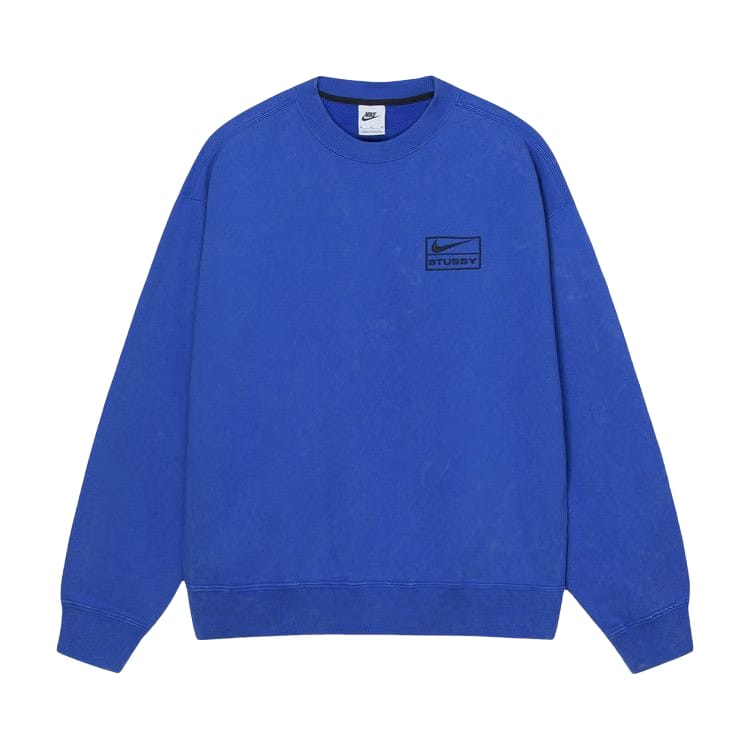 Stussy x Nike Fleece Crew Blue
