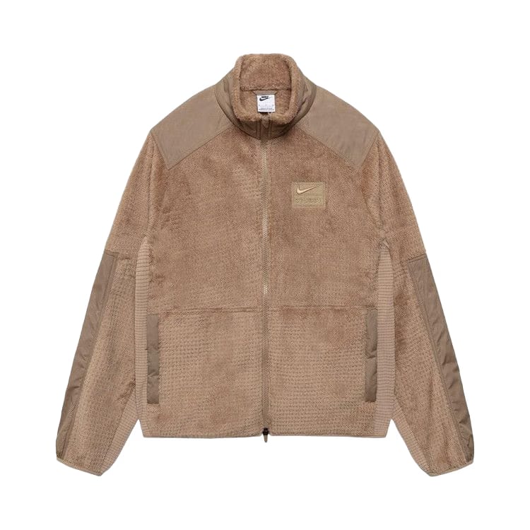 Stussy x Nike Full Zip Fleece Pine Nut
