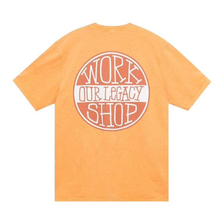 Stussy x Our Legacy Dot Pigment Dyed T-Shirt Apricot