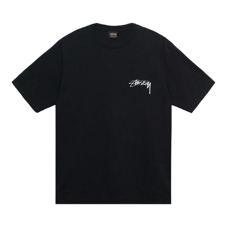 Stussy x Our Legacy Dot Pigment Dyed T-Shirt Black