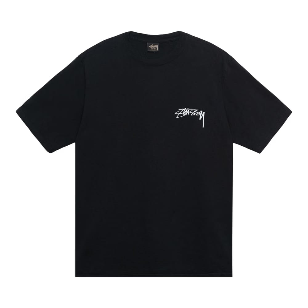 Stussy x Our Legacy Dot Pigment Dyed T-Shirt Black