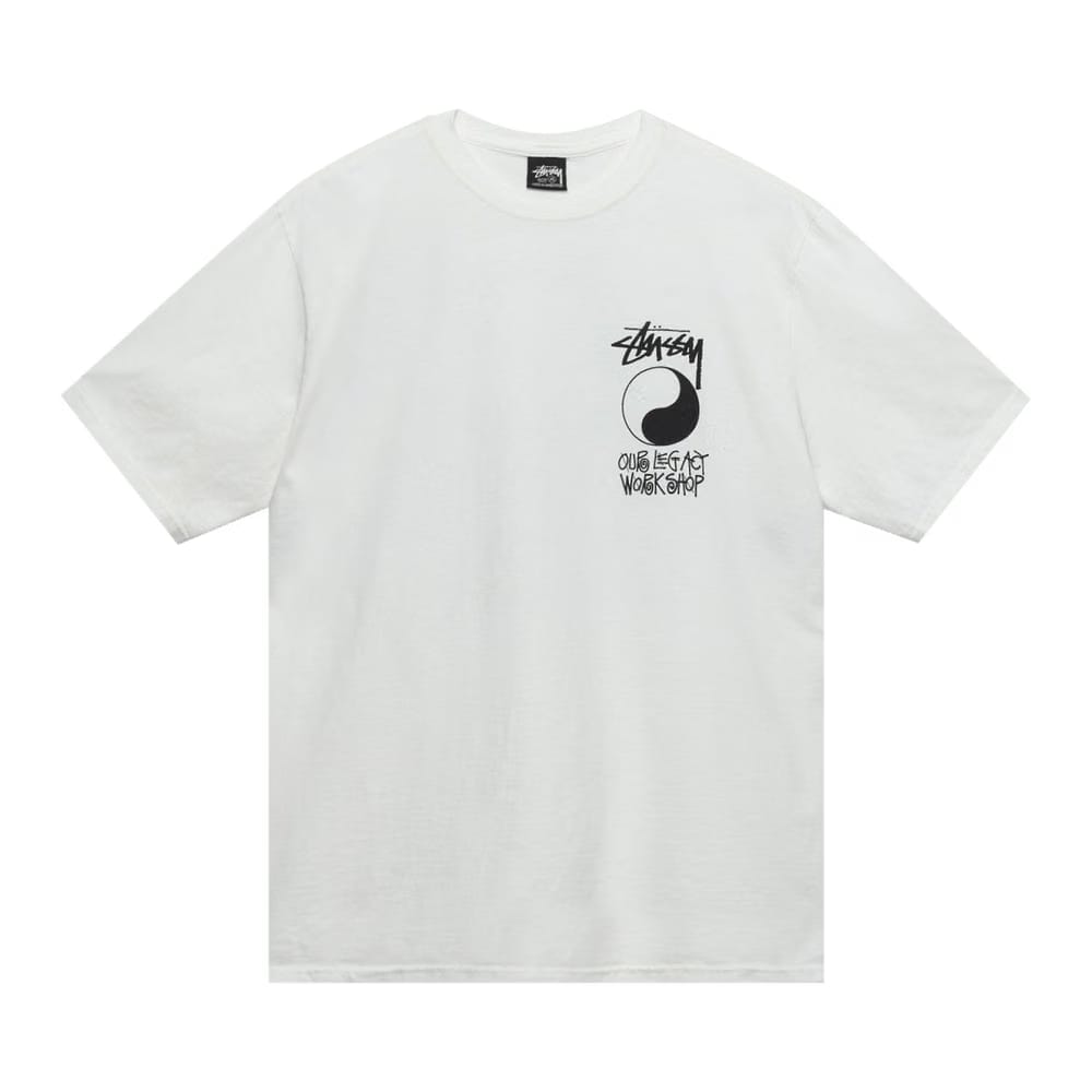 Stussy x Our Legacy Frame Pigment Dyed T-Shirt Natural