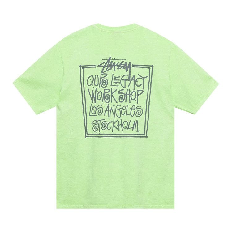 Stussy x Our Legacy Frame Pigment Dyed T-Shirt Paradise