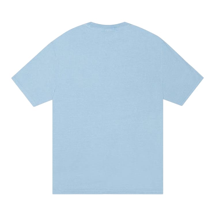 Stussy x Our Legacy Work Shop Swirl T-Shirt Pigment Dyed Baby Blue