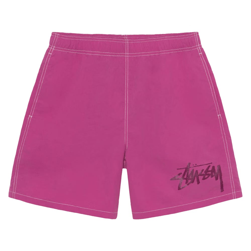 Stussy x Our Legacy Work Shop Water Shorts Magenta
