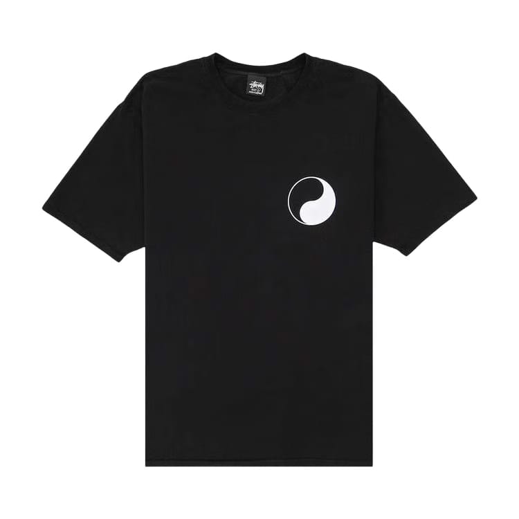 Stussy x Our Legacy Work Shop Yin Yang Pigment Dyed T-Shirt Black