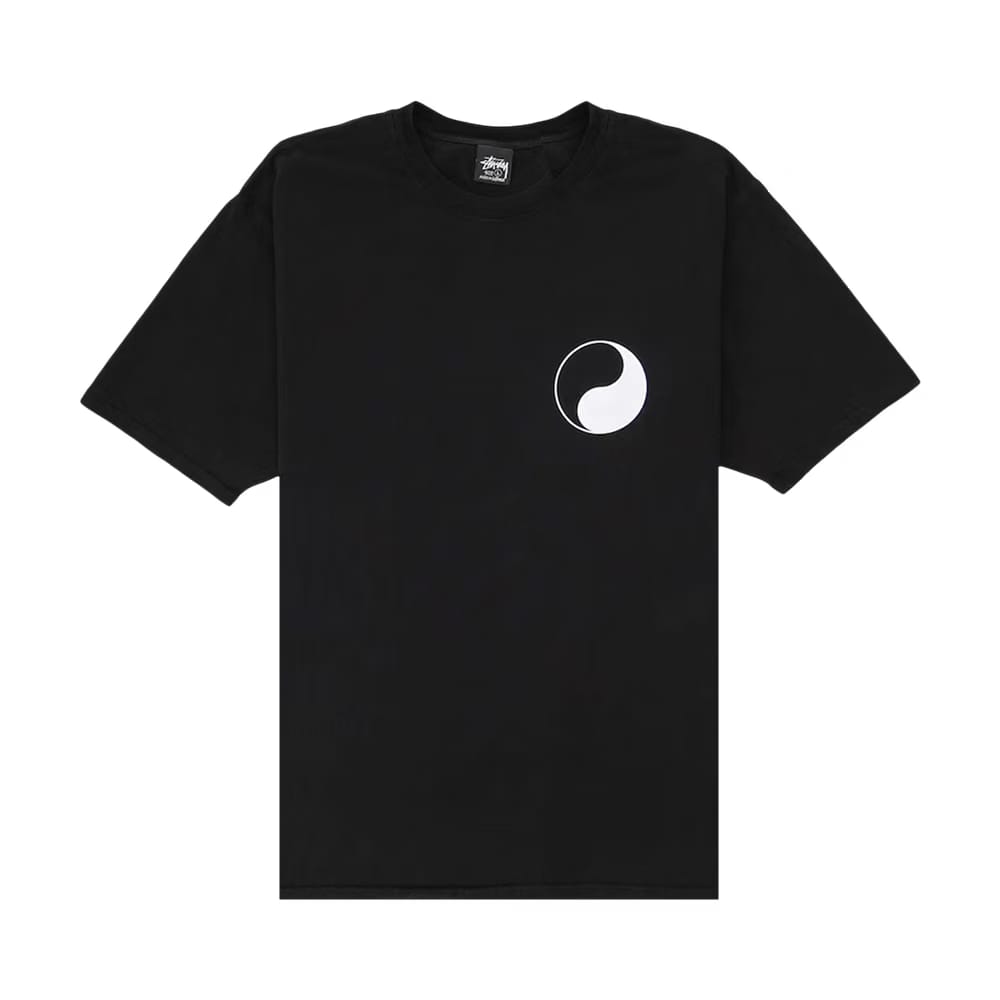 Stussy x Our Legacy Work Shop Yin Yang Pigment Dyed T-Shirt Black