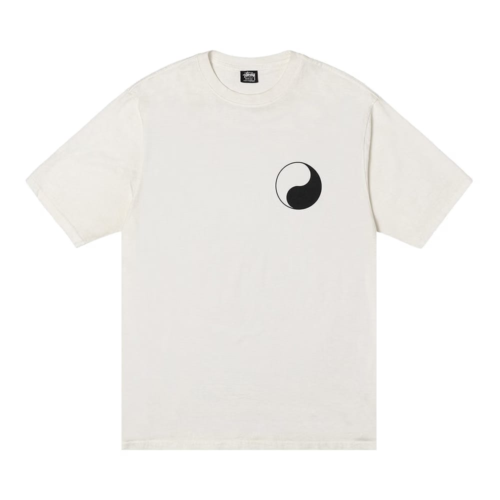 Stussy x Our Legacy Work Shop Yin Yang Pigment Dyed T-Shirt Natural